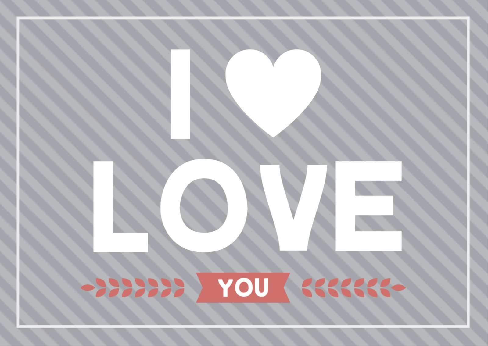 love 엽서