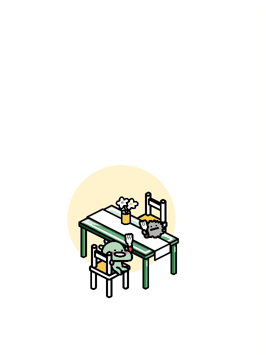 이고바바잼 식탁