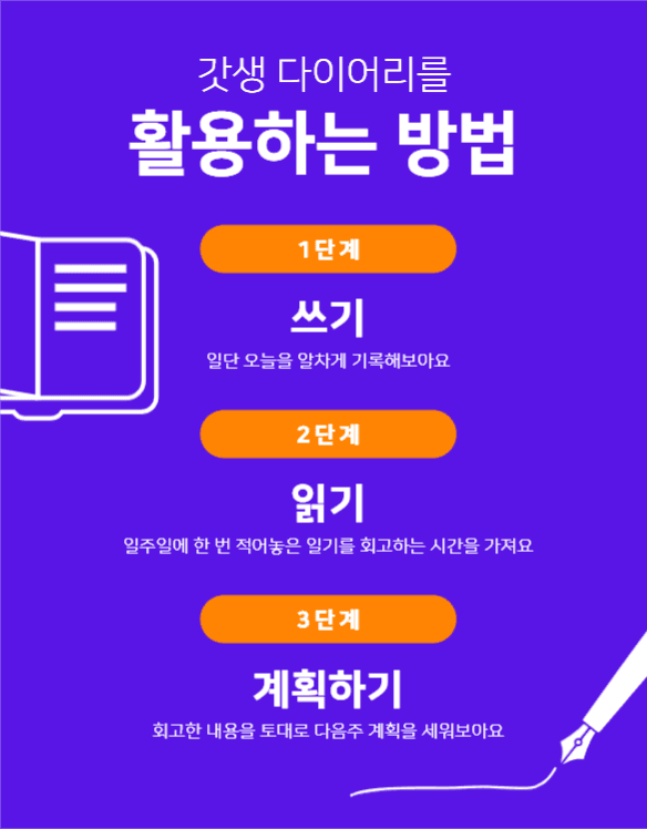 갓생 다이어리 기획전