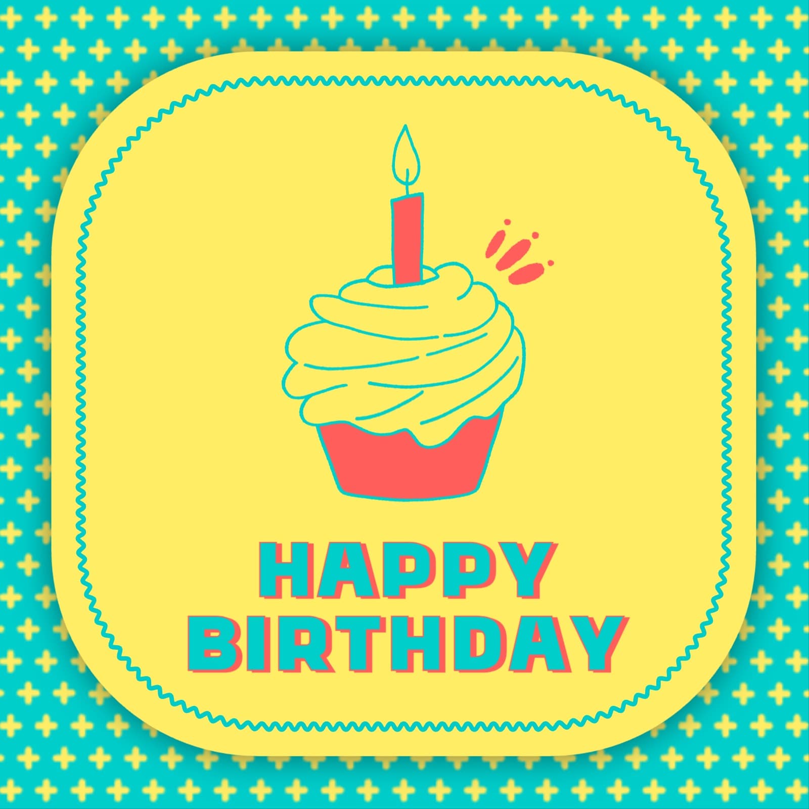 생일 축하 카드 초대장