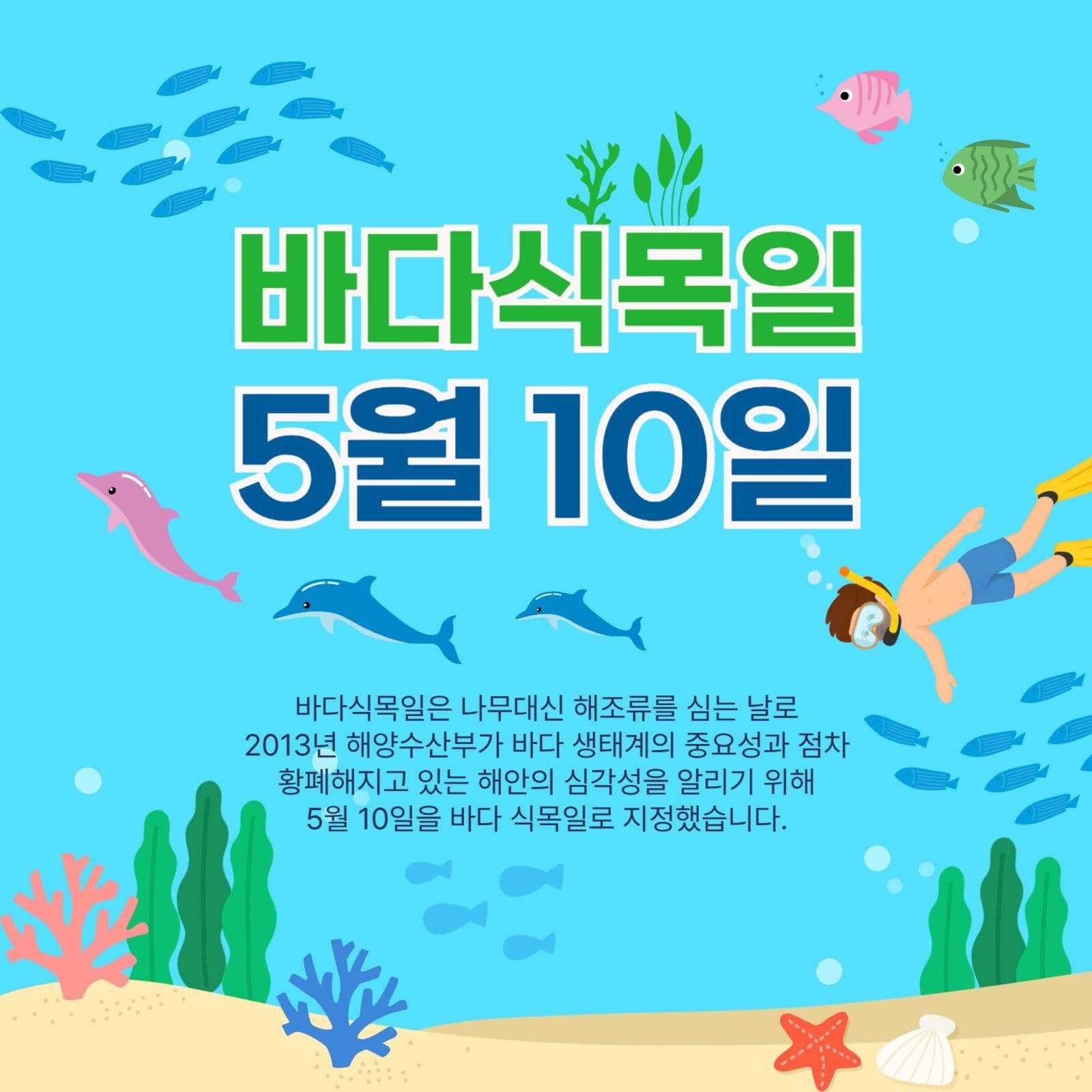 바다식목일5월10일