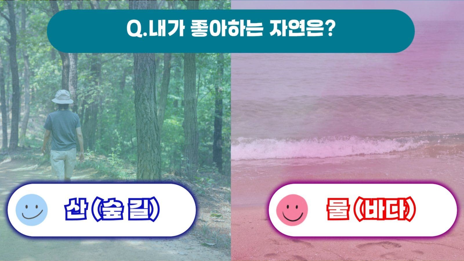 밸런스게임(취향알아보기)