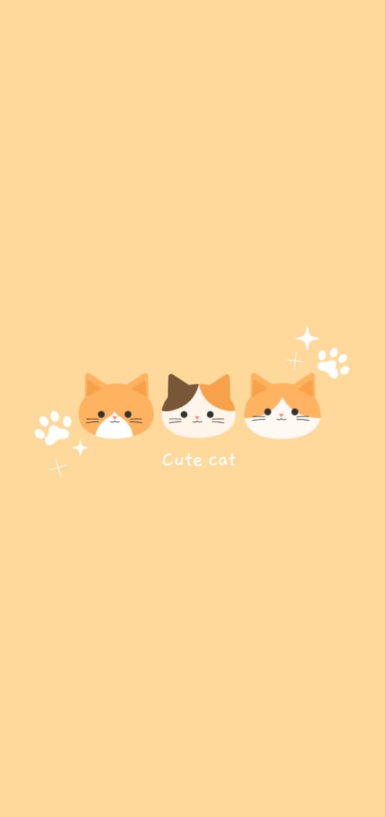 귀여운 고양이 배경화면