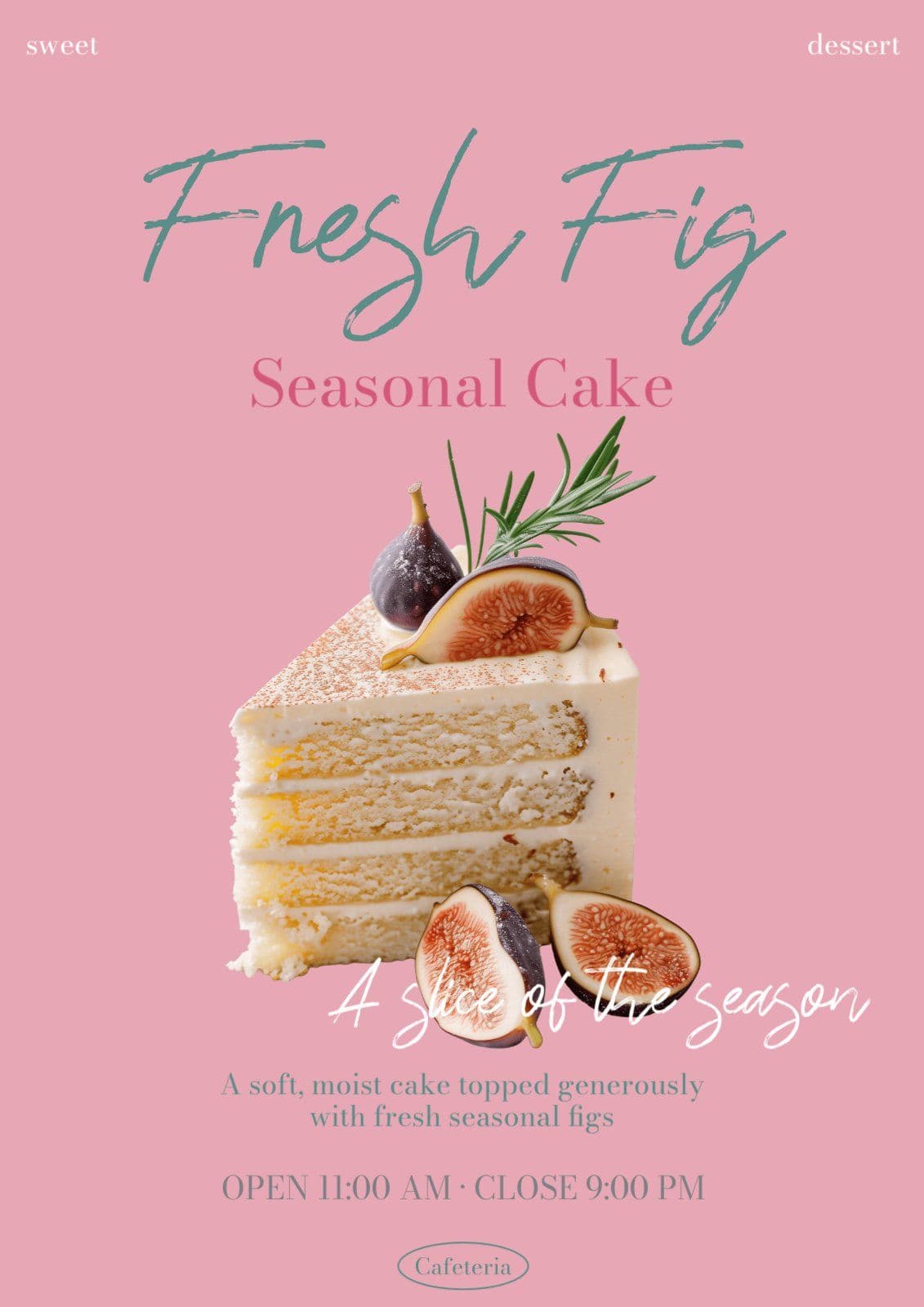 빈티지핑크 무드 포스터