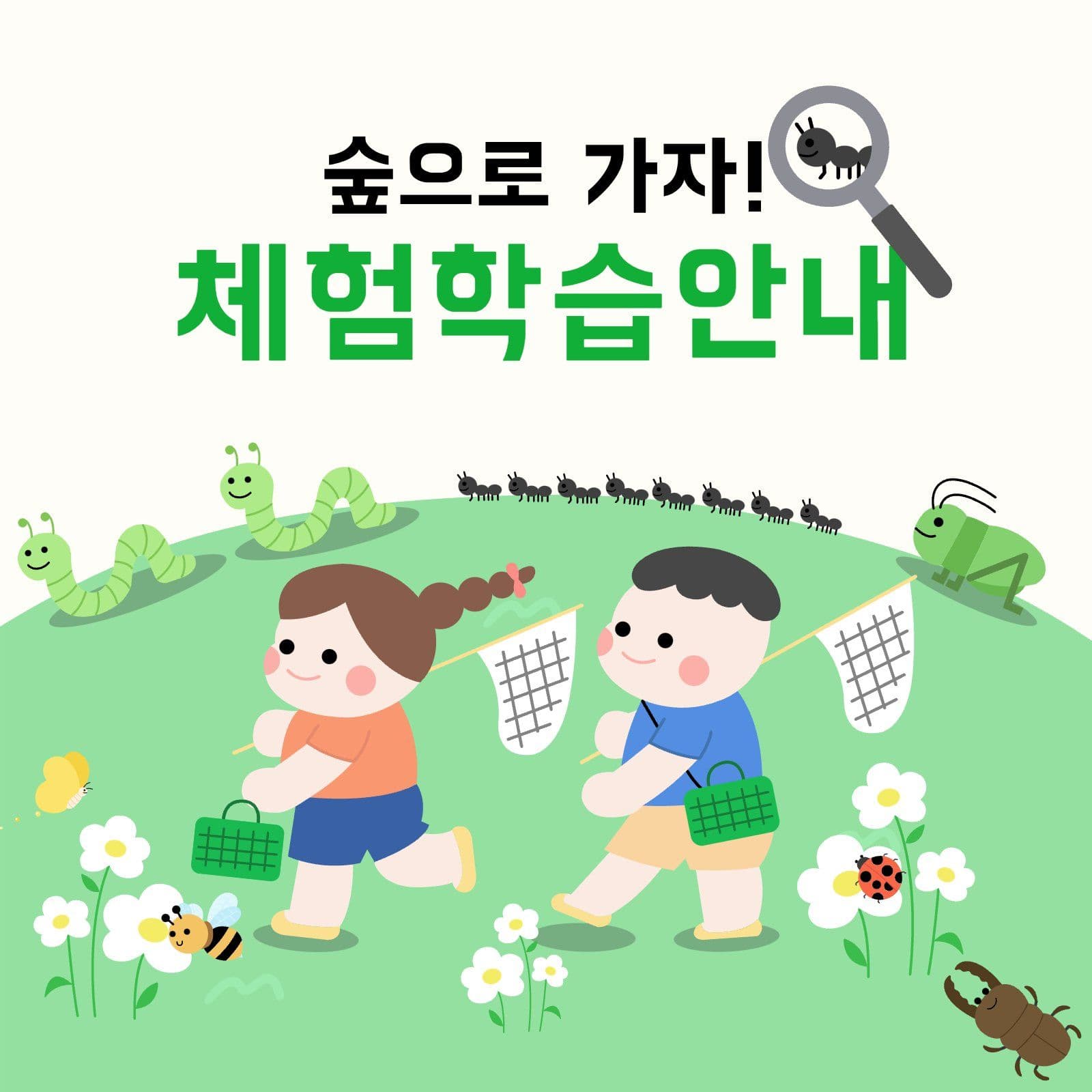 숲체험학습 안내