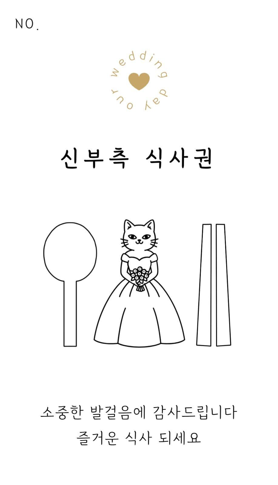 웨딩식권