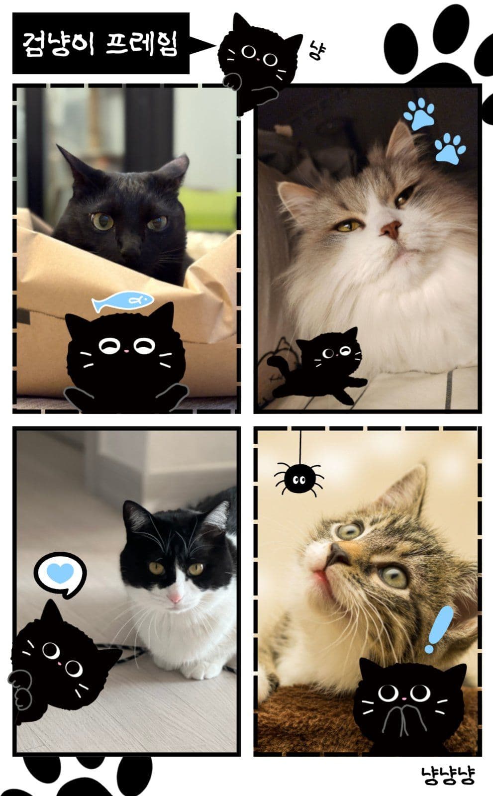 검냥이 프레임
