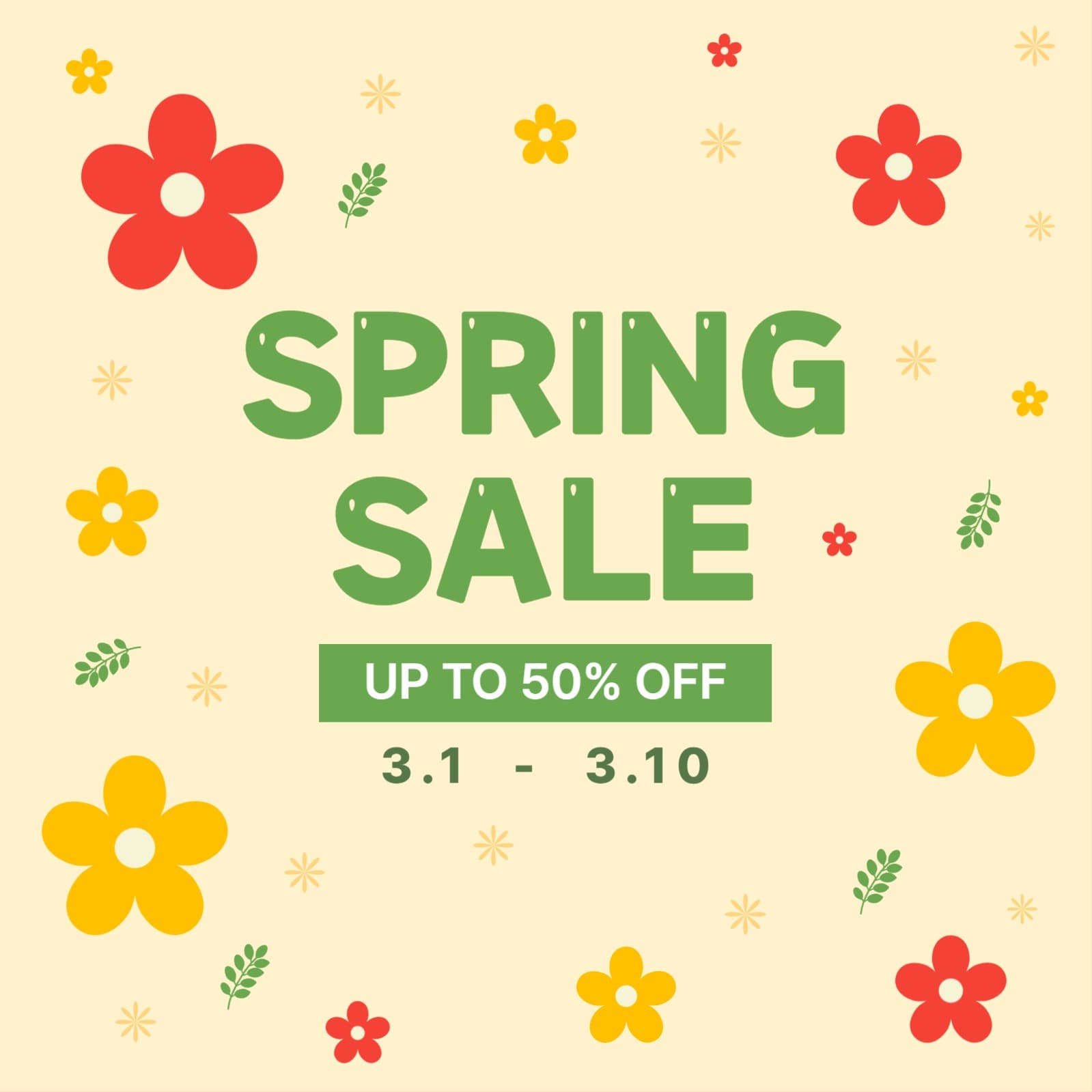 SPRING SALE