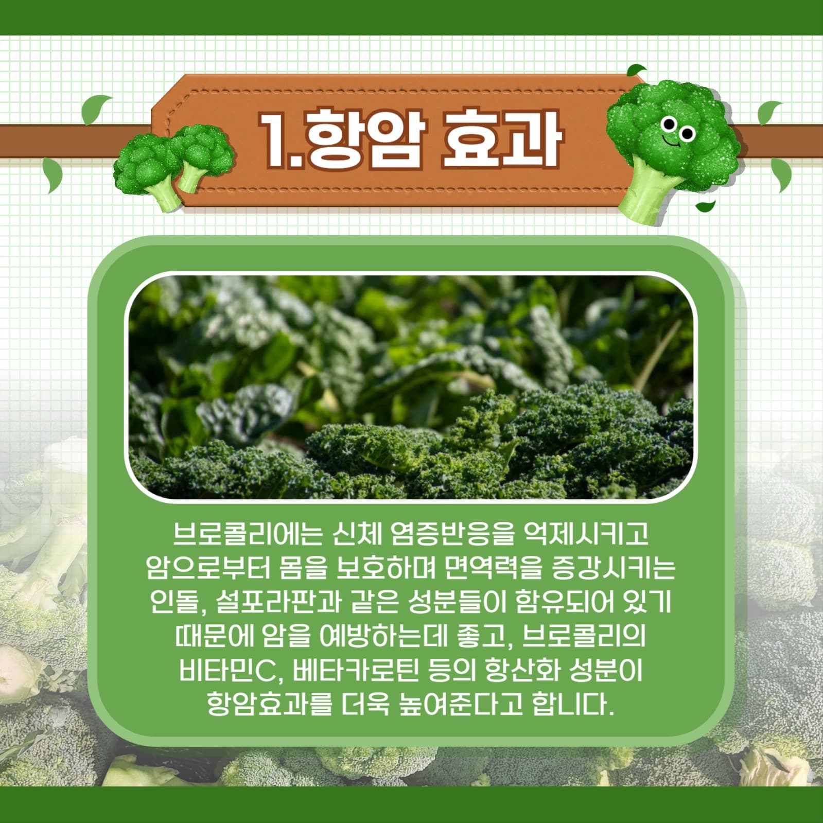 브로콜리의 효능