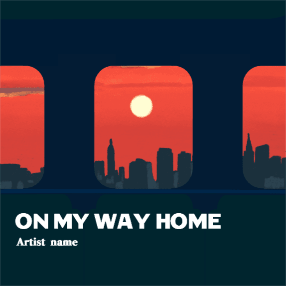 On my way home