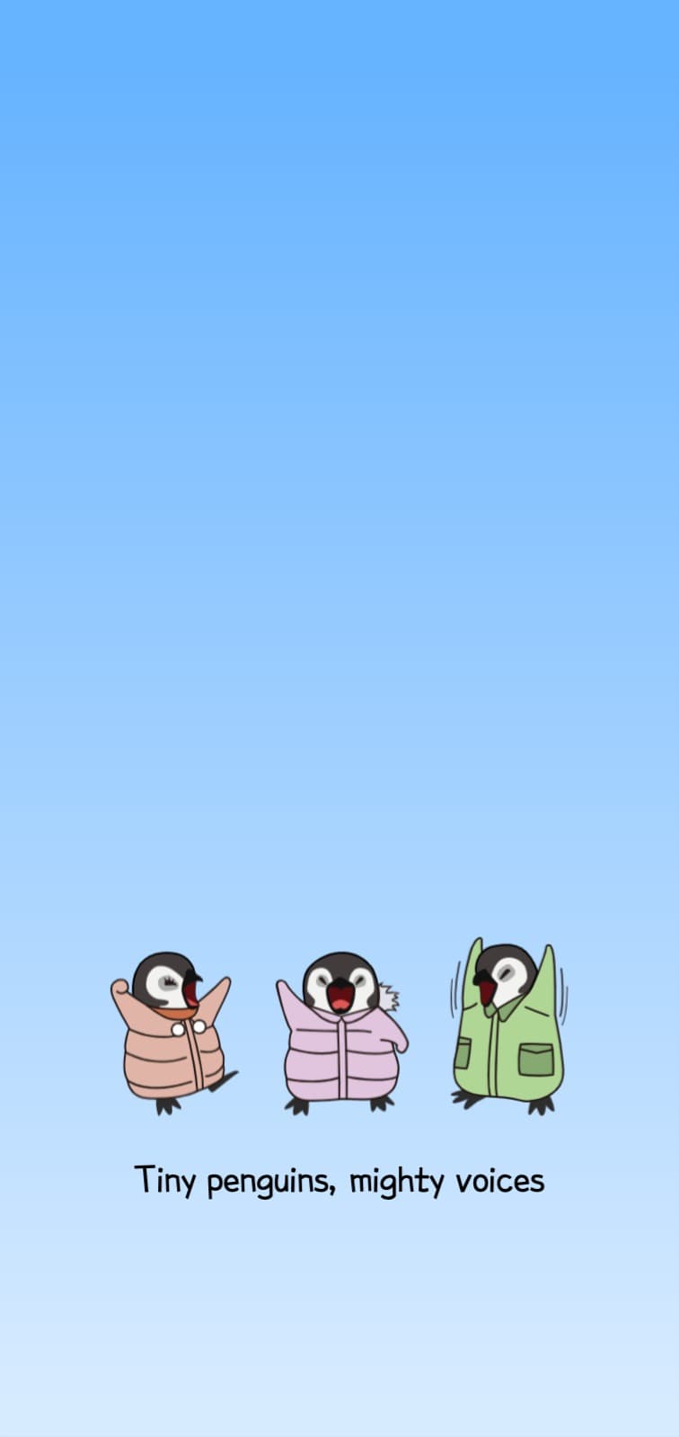 Tiny penguins