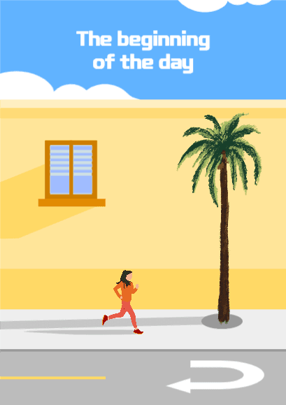 Beginning of the day