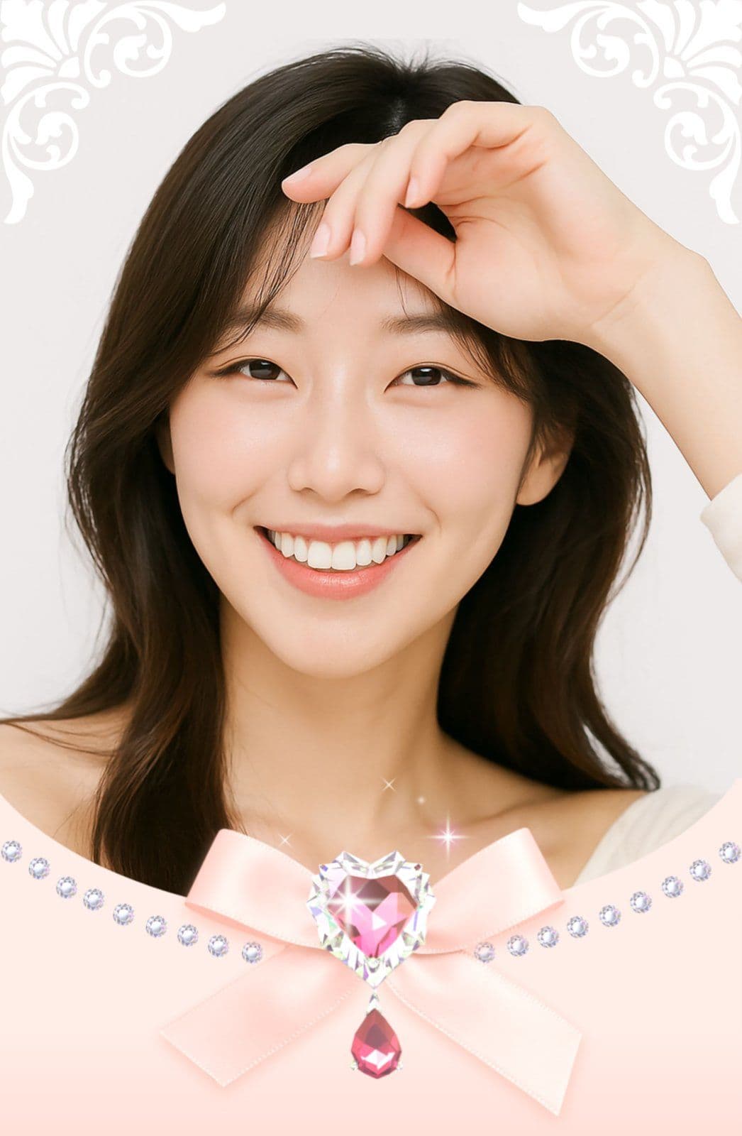 공주풍 포토 프레임