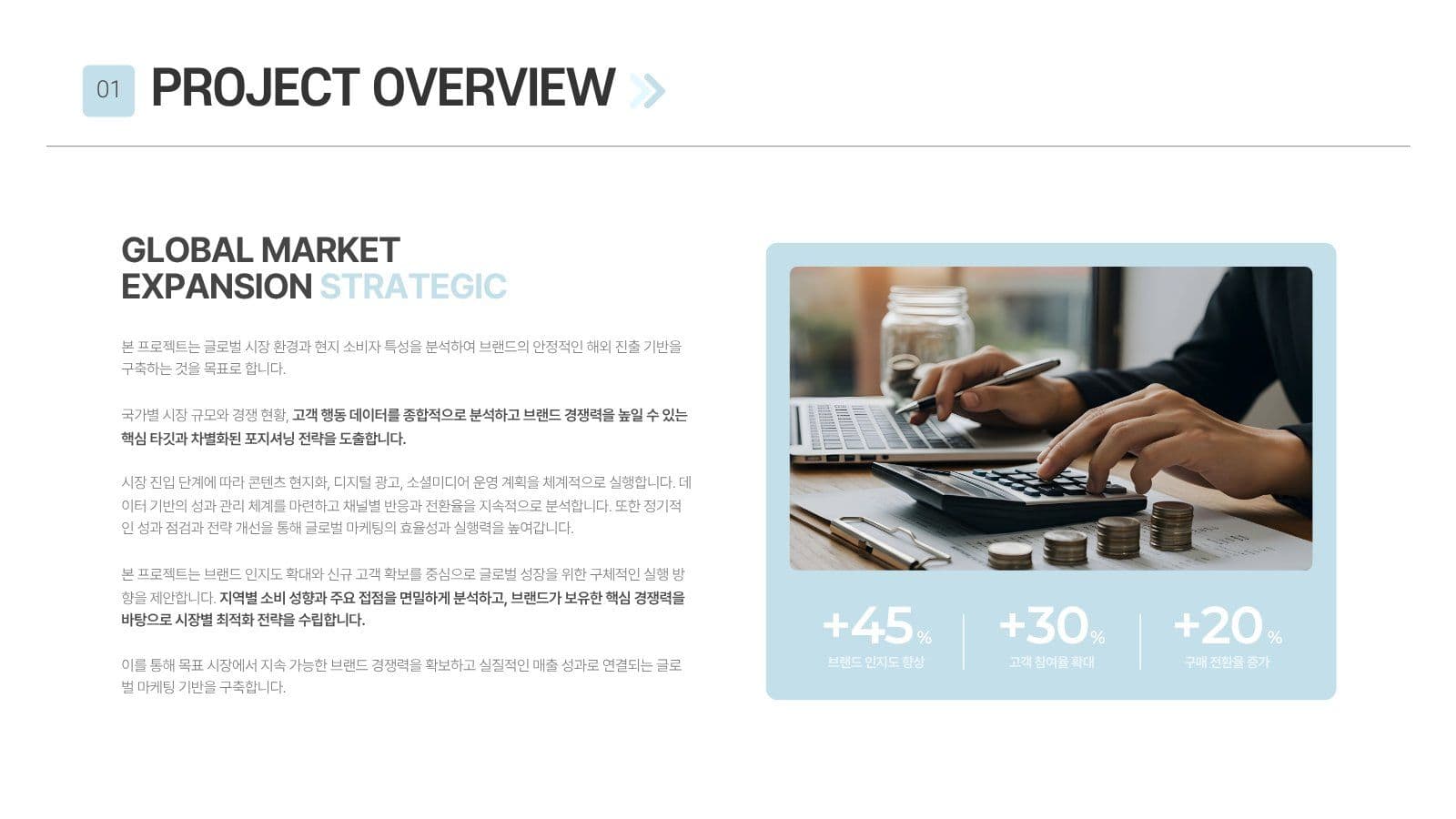 스카이블루 글로벌 마케팅 사업제안서