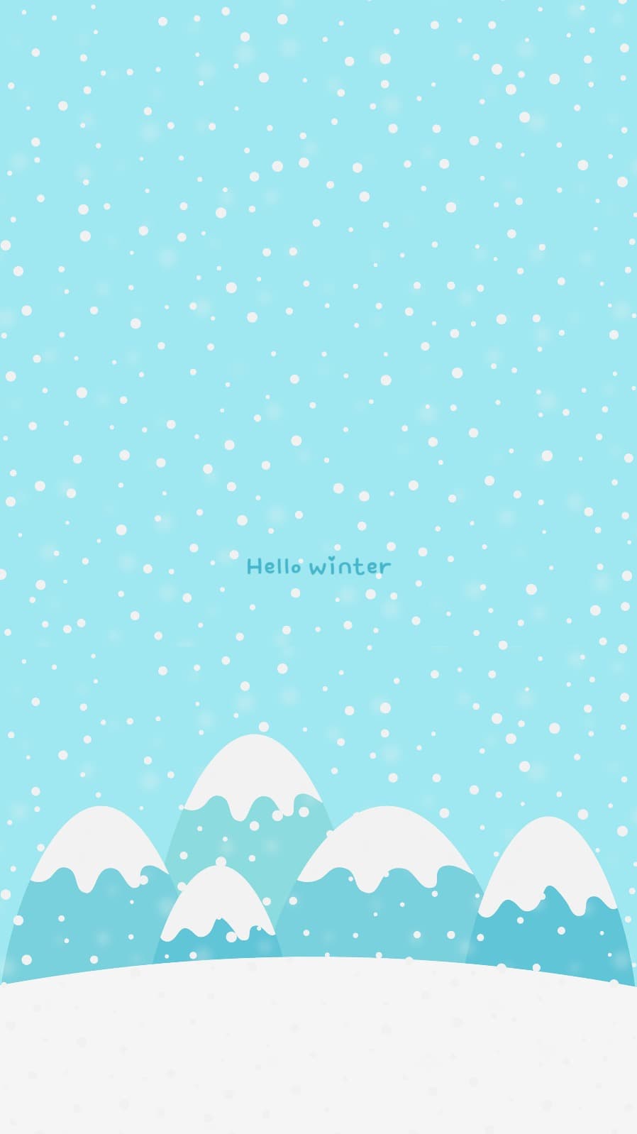 Hello winter