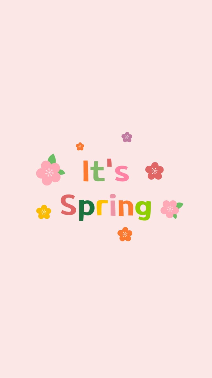 it's spring