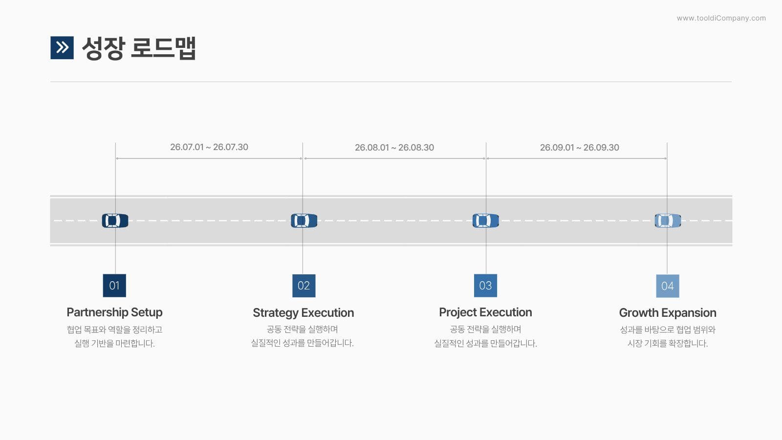 비즈니스 파트너십 협업 제안서 PPT