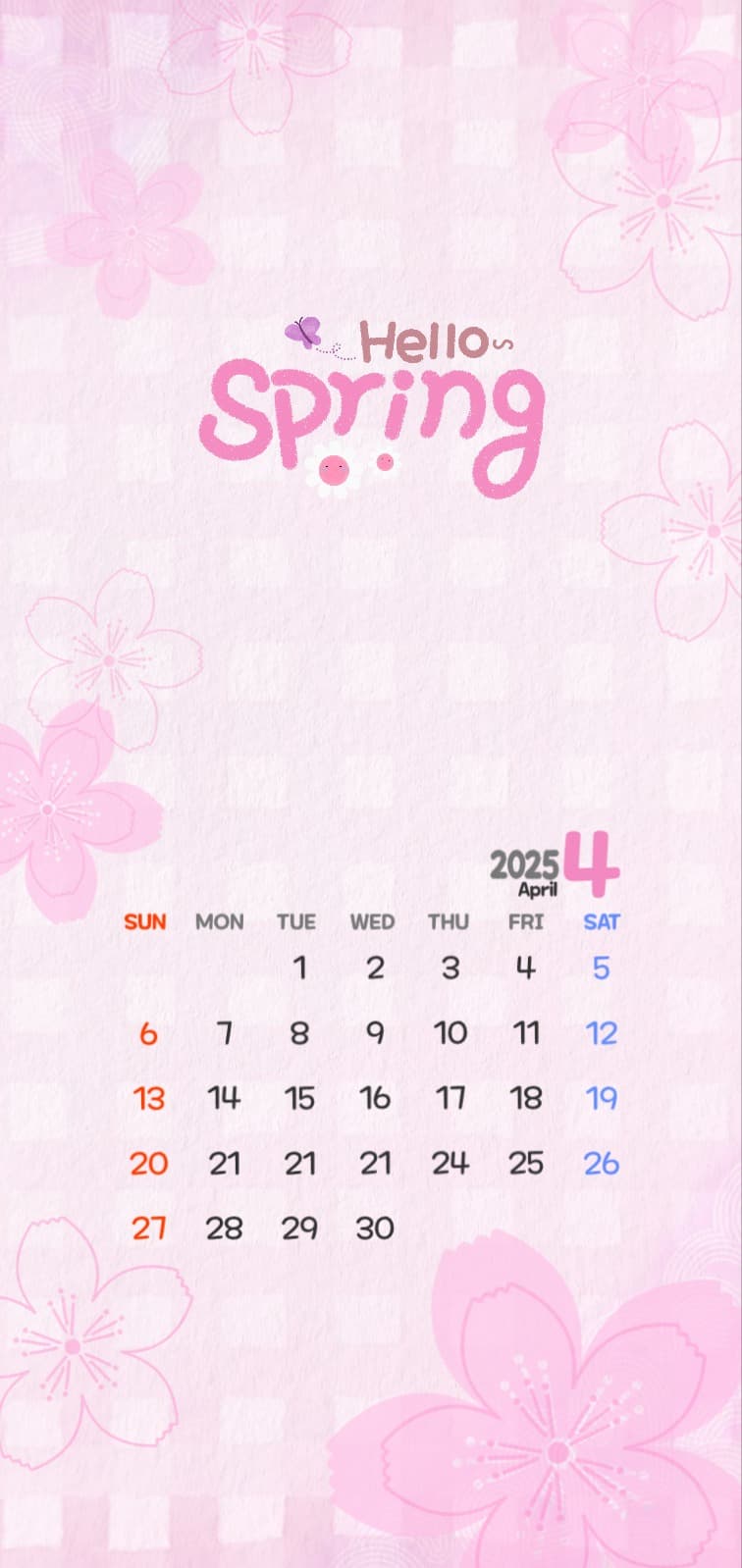 스프링달력