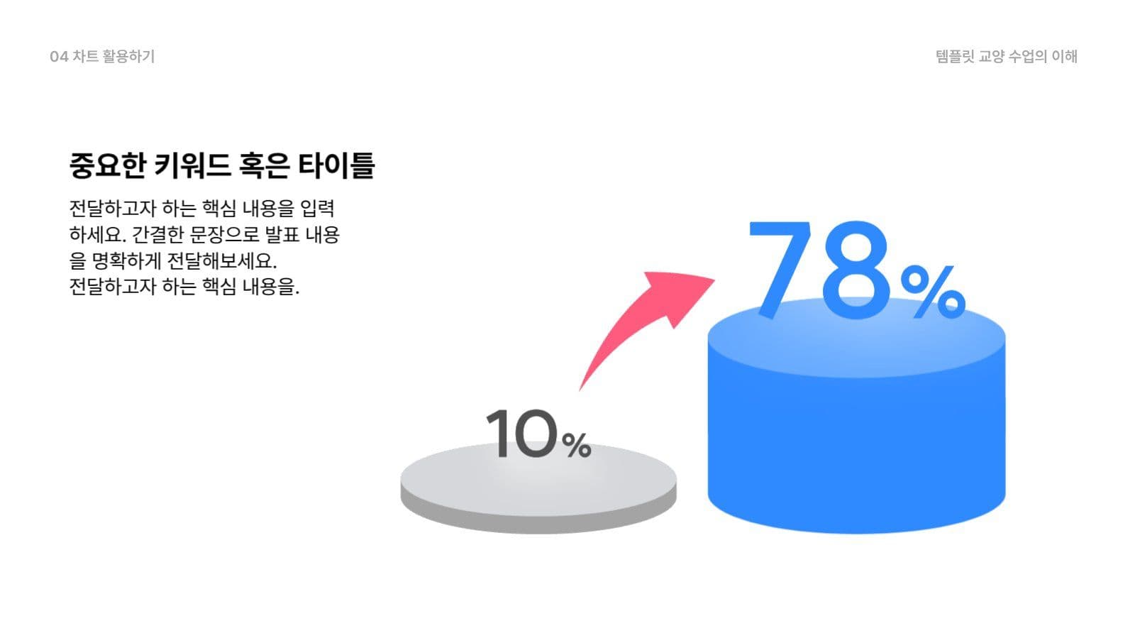 심플한 발표용 프레젠테이션
