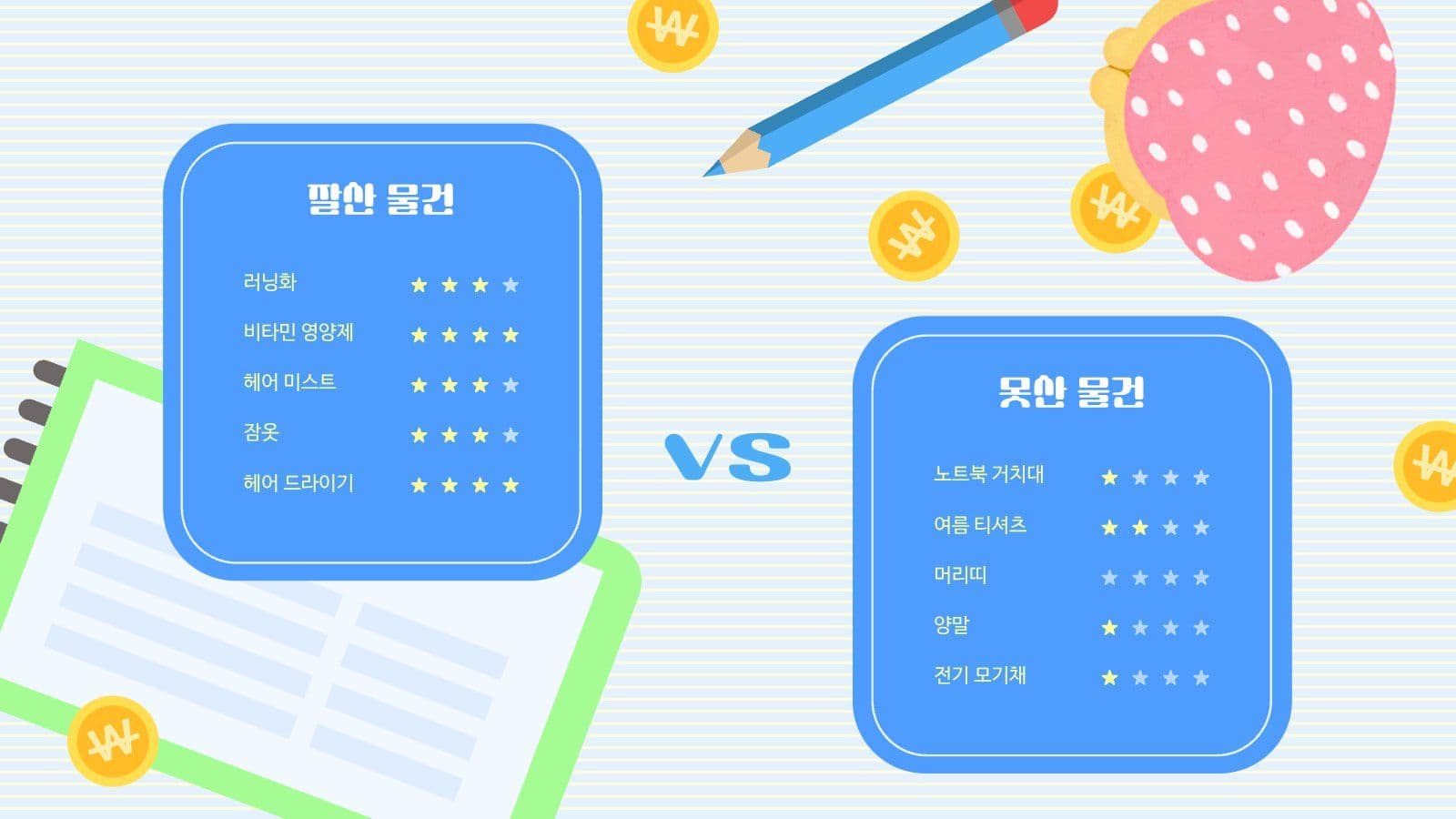용돈 관리 PPT