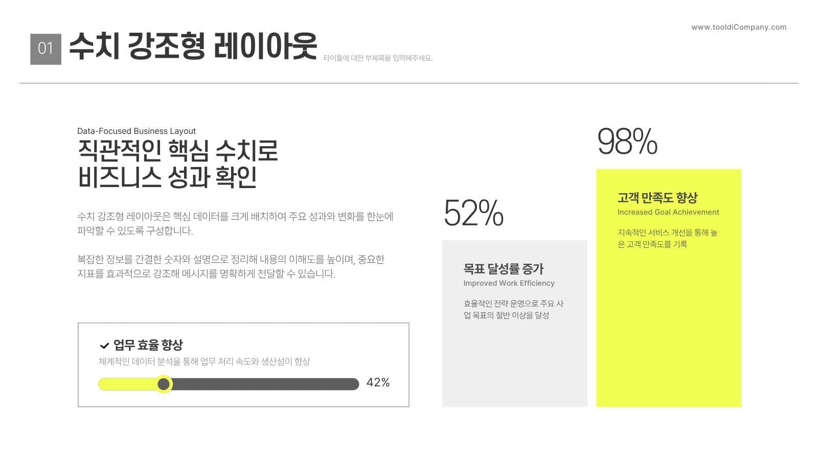모던 비즈니스 회사소개서 PPT