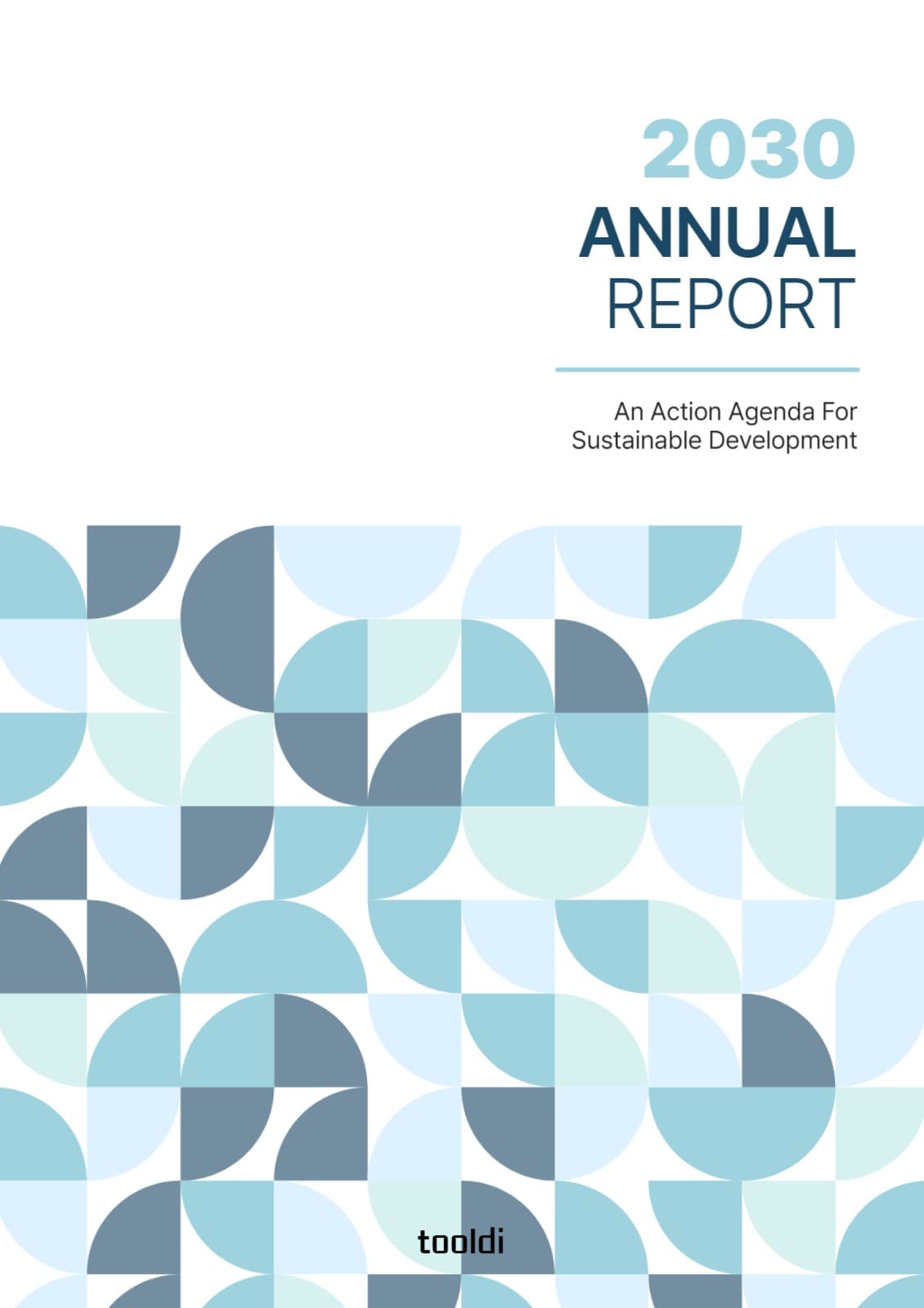 ANNUAL REPORT표지 디자인