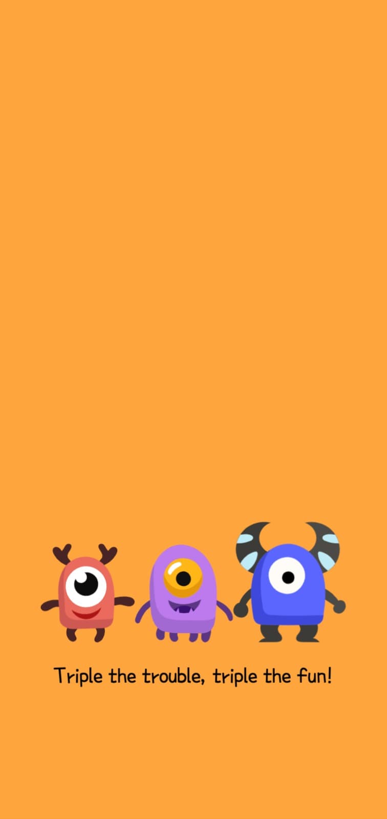 Triple the trouble