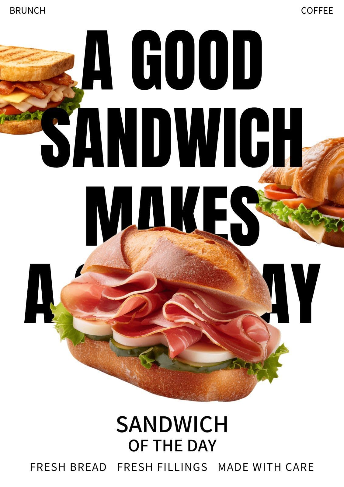 sandwich poster