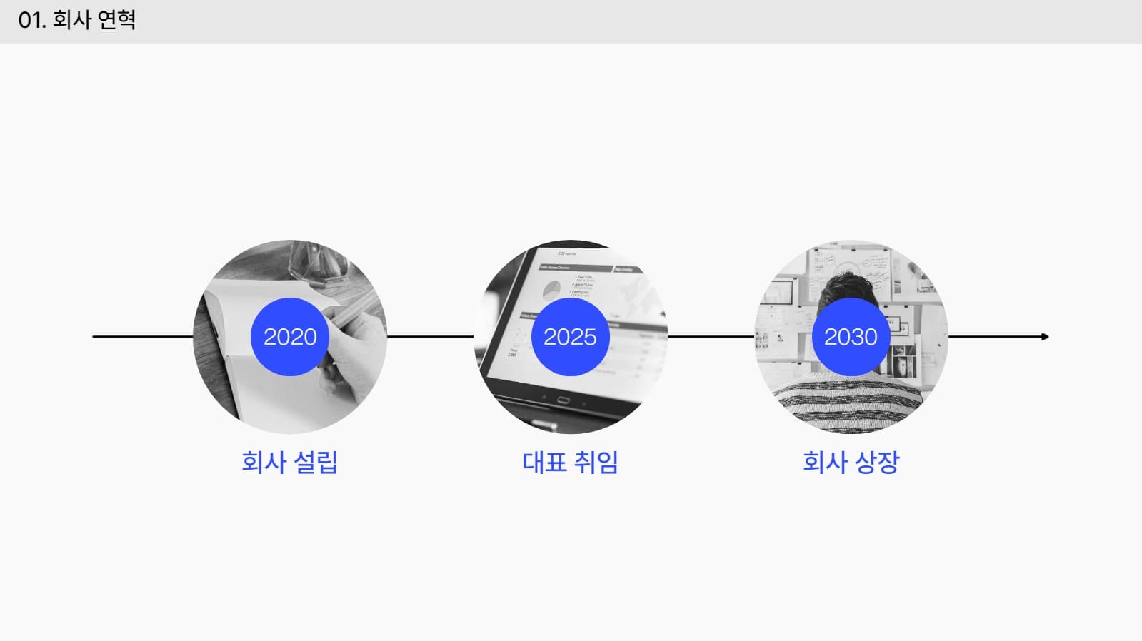 심플한 회사 소개서