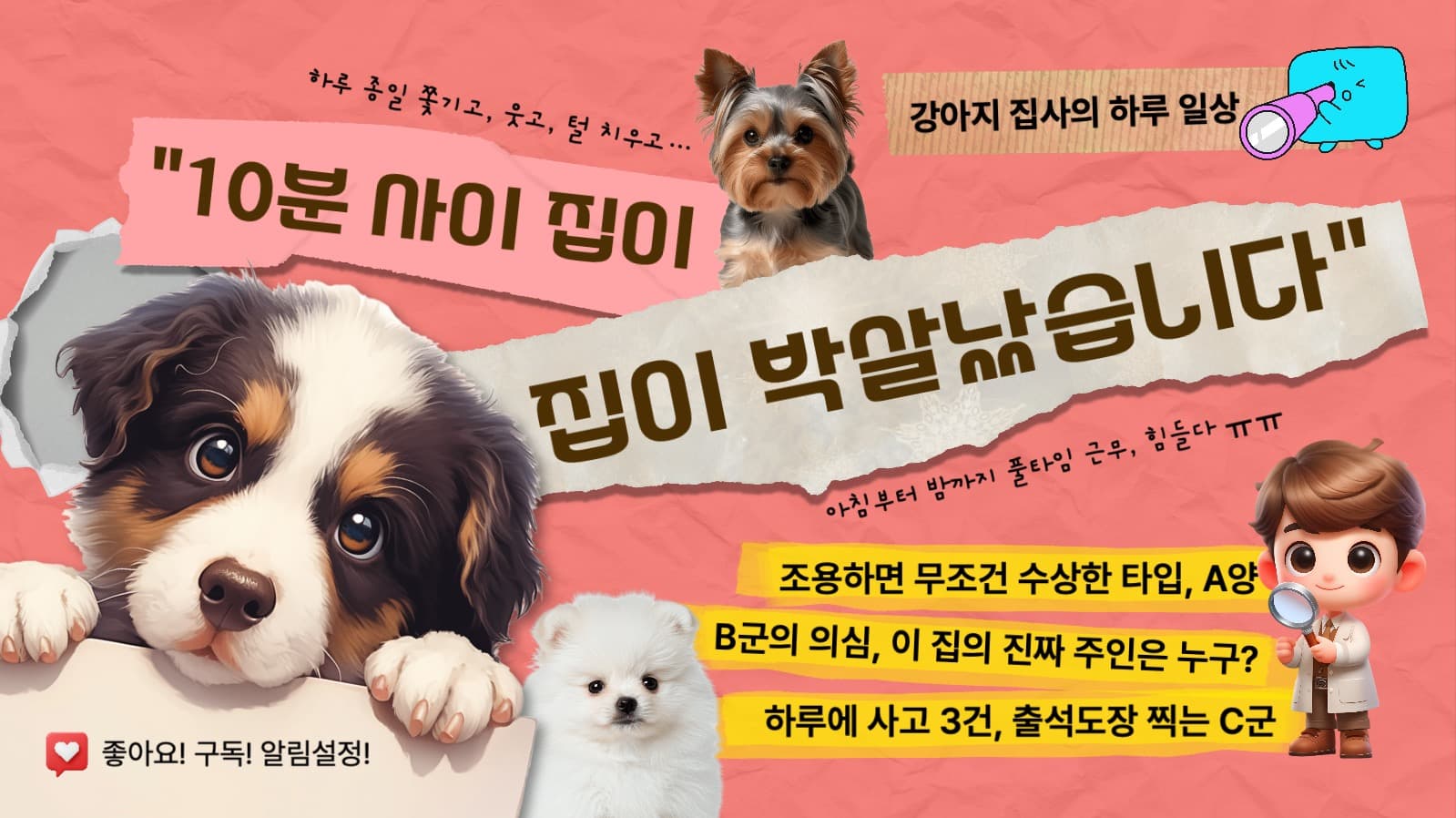 강아지 집사의 하루일상 V-LOG