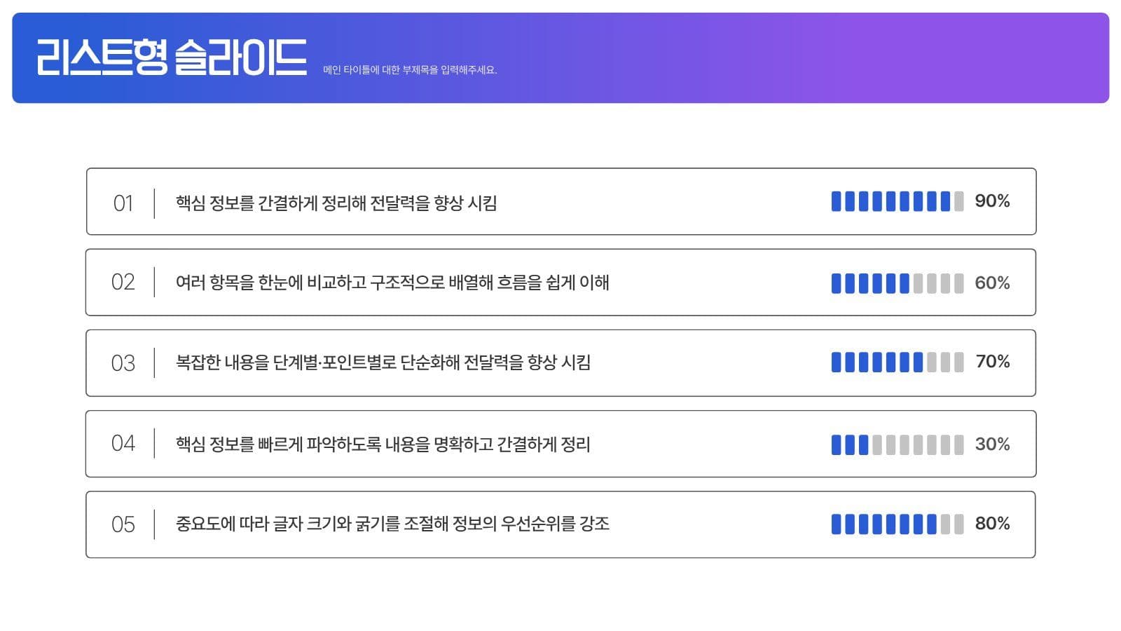 브랜드 마케팅에 적합한  PPT템플릿