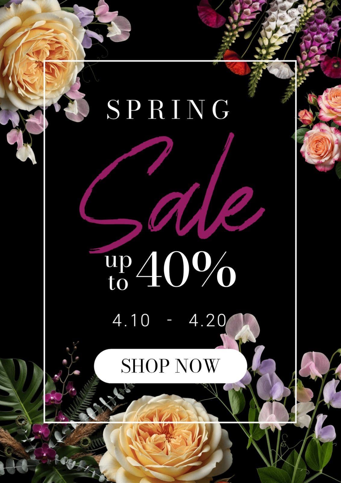 black spring sale