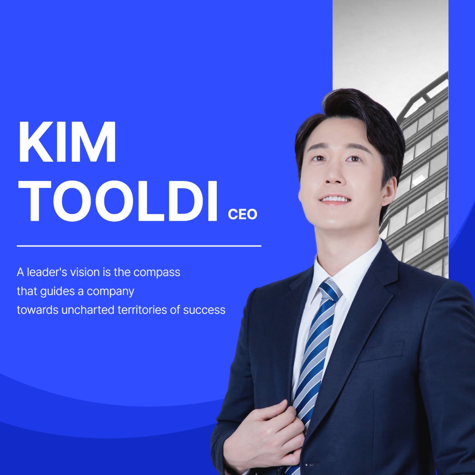 인물 소개 SNS 디자인