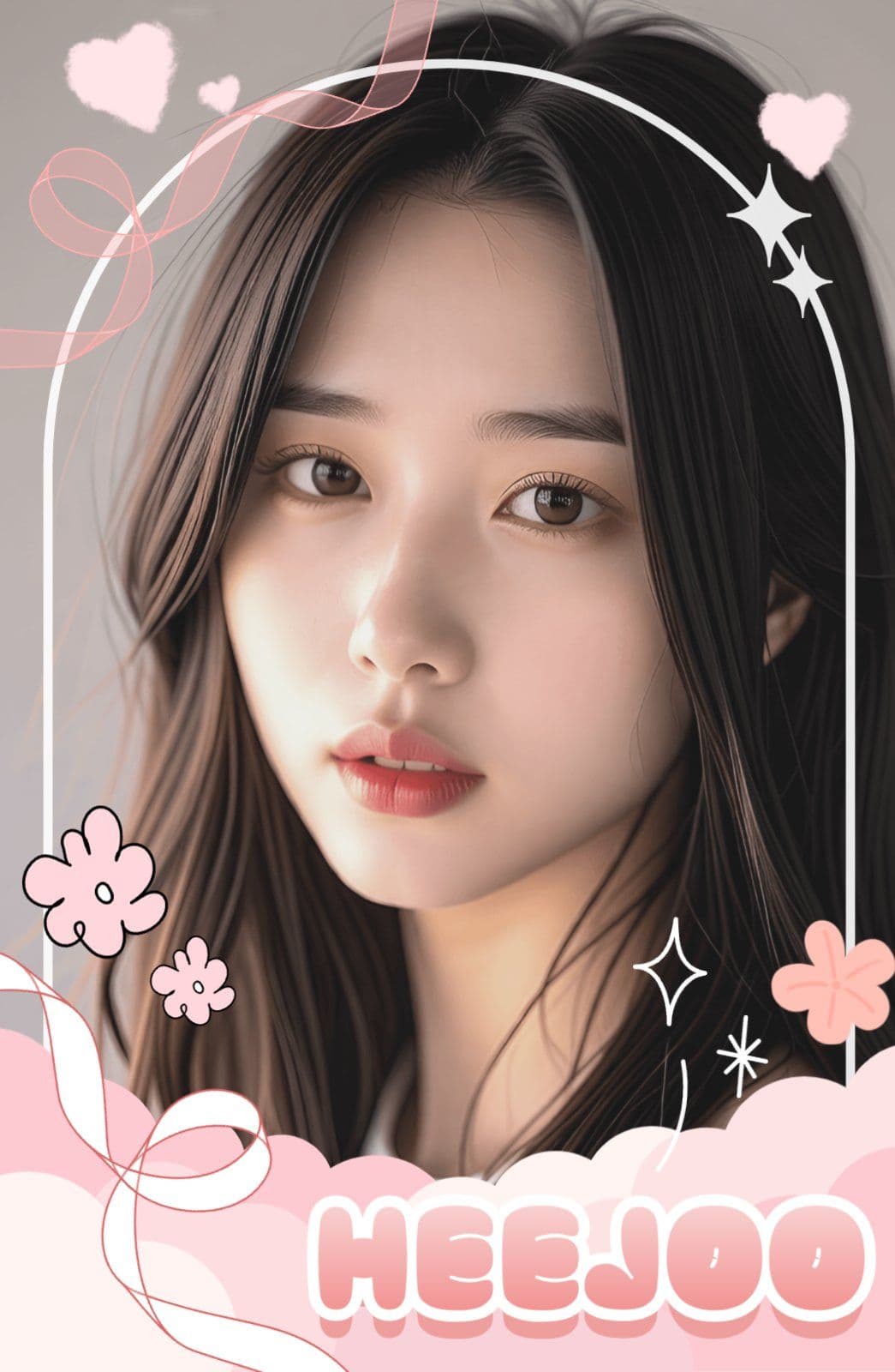 핑크빛 아이돌 포토카드