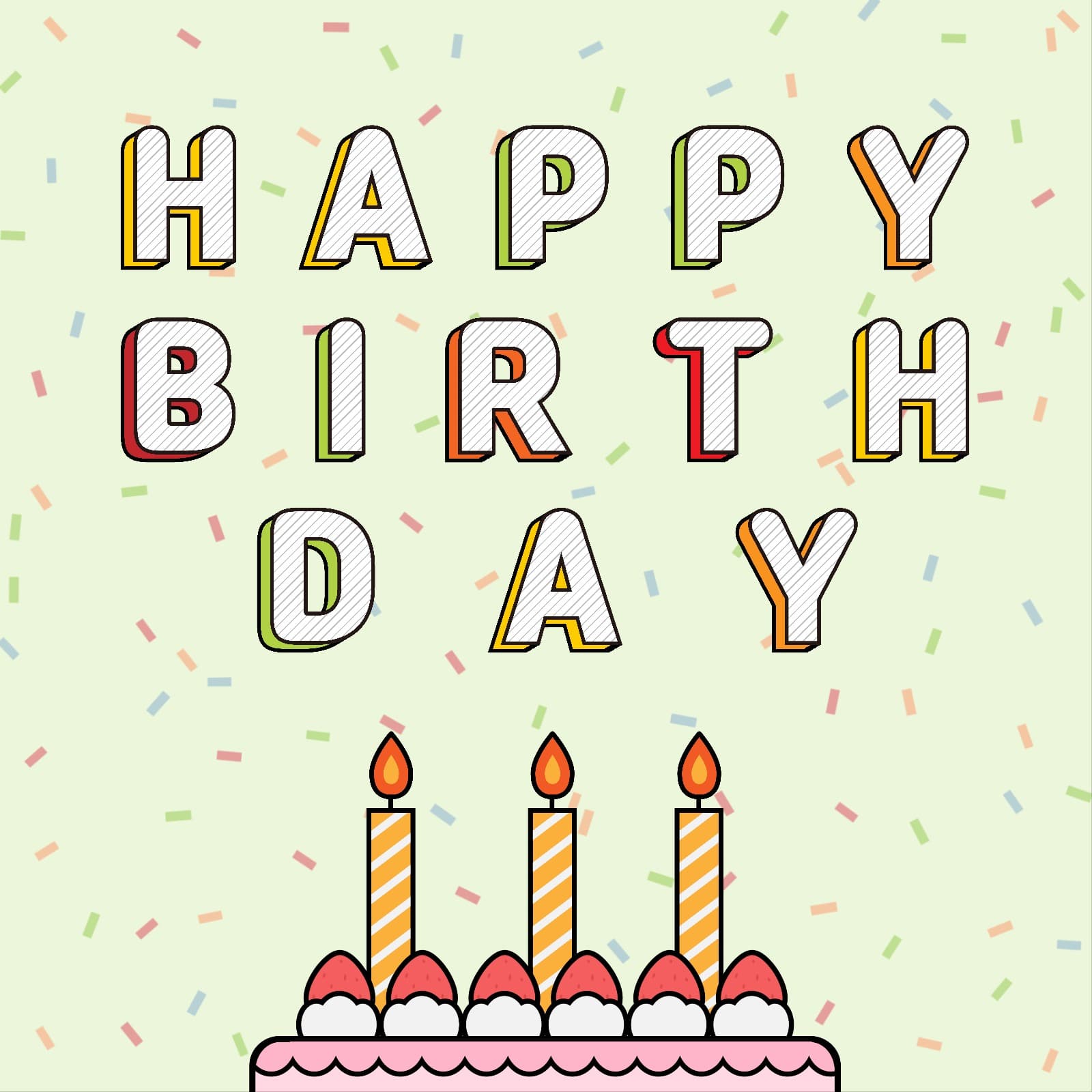 생일축하 카드