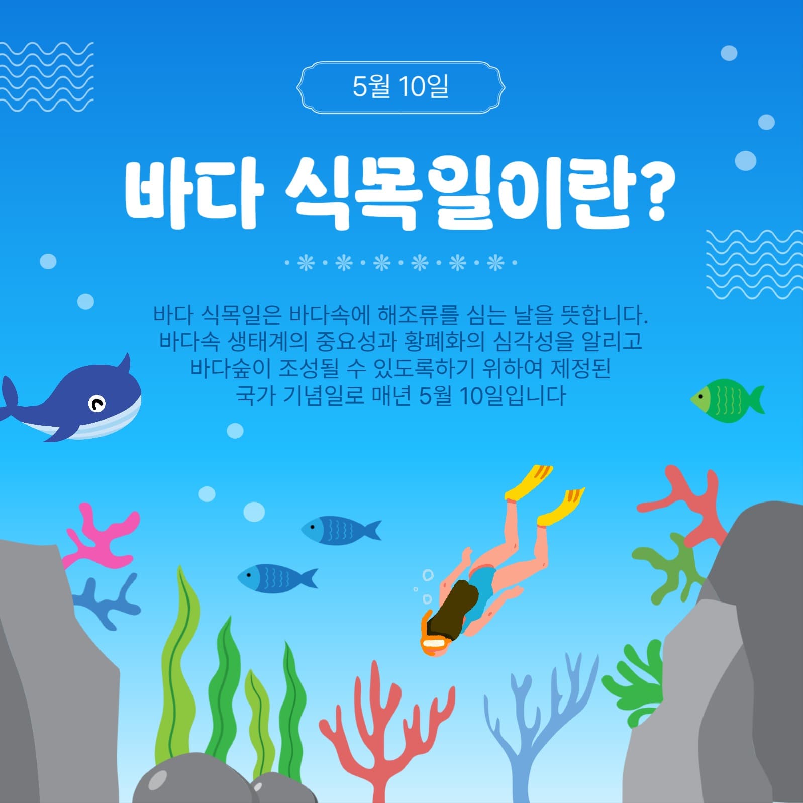 바다식목일