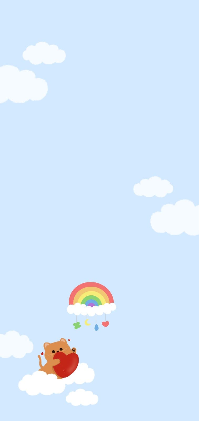 귀여운 고양이 배경화면