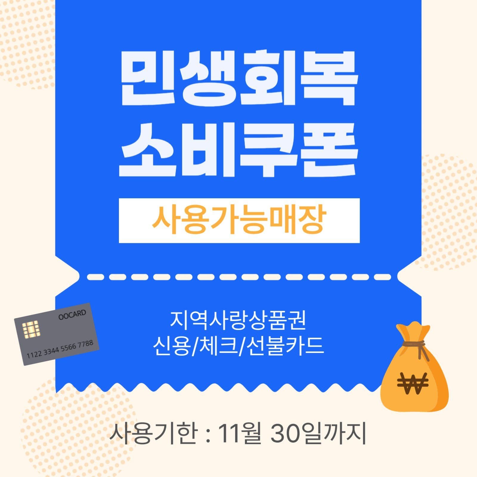 소비쿠폰사용매장