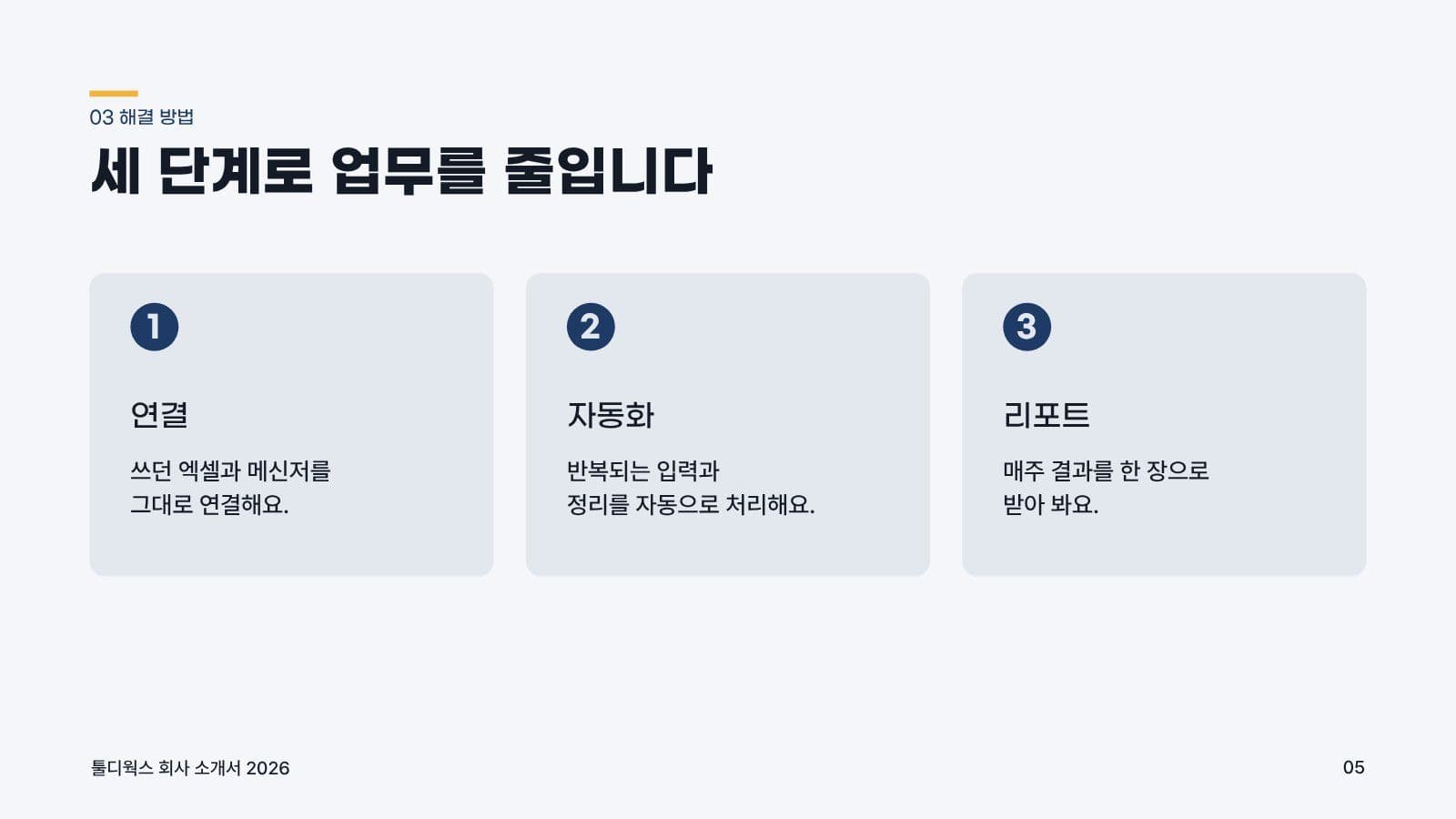 회사 소개서 PPT 깔끔한 네이비 스타트업 프레젠테이션 템플릿