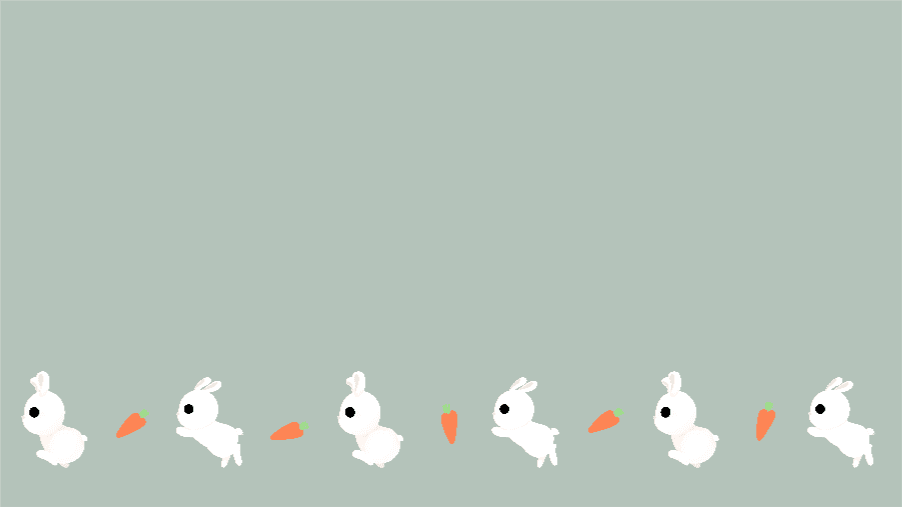 토끼와 당근 PC배경화면