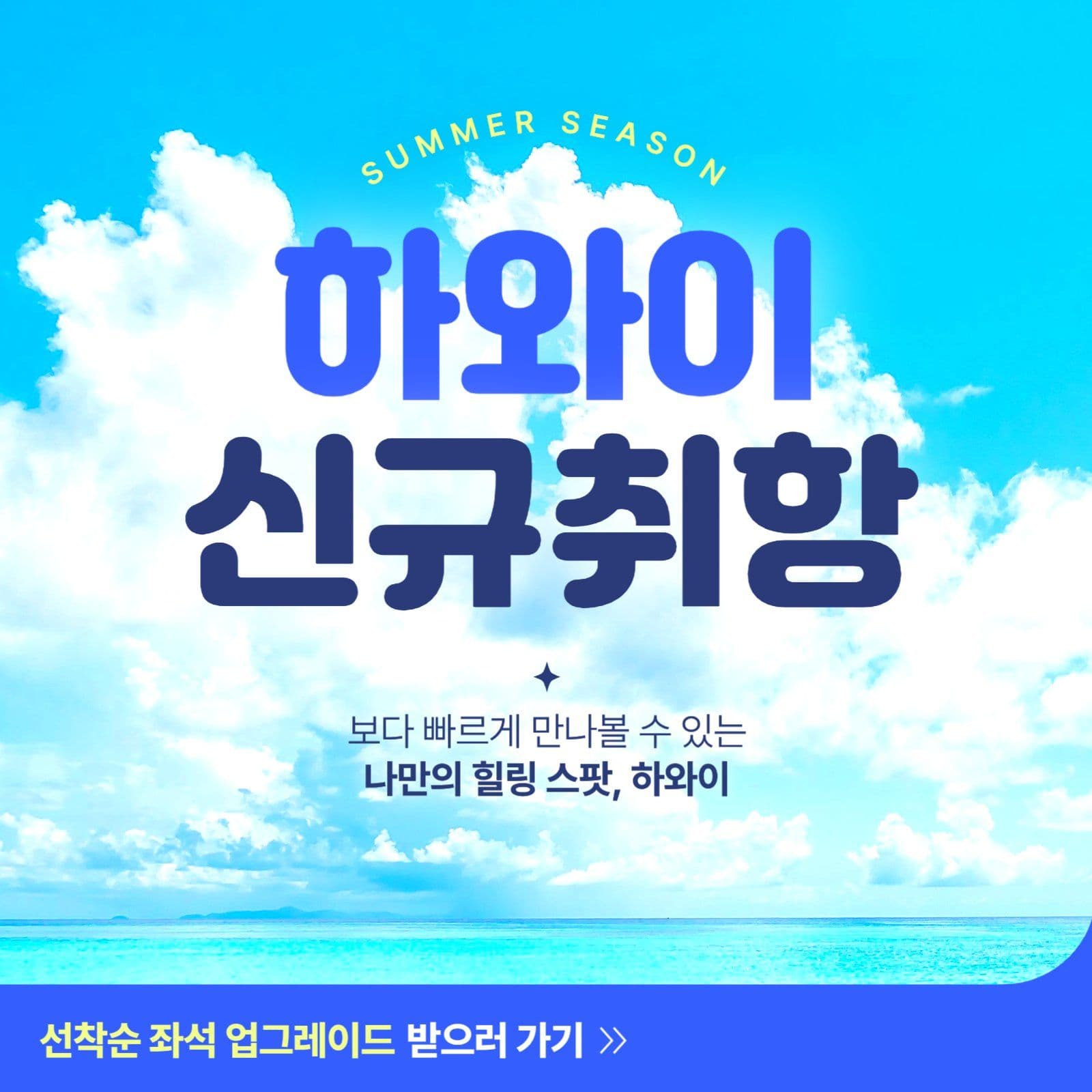 하와이 신규취항