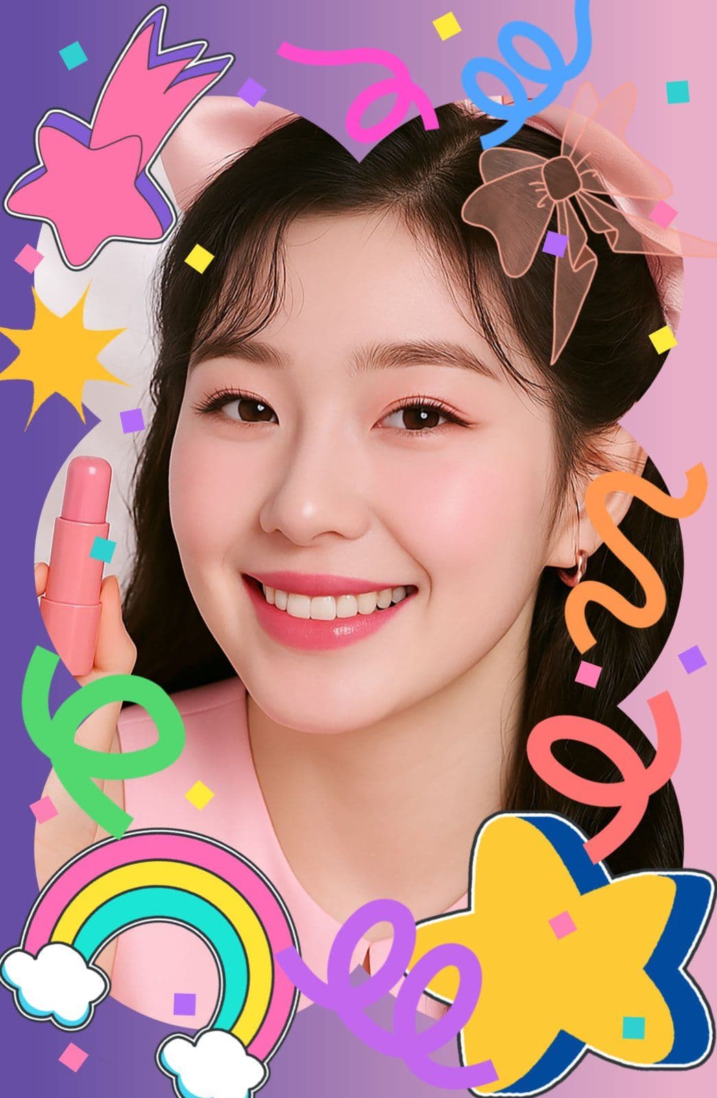 키치한 포토카드
