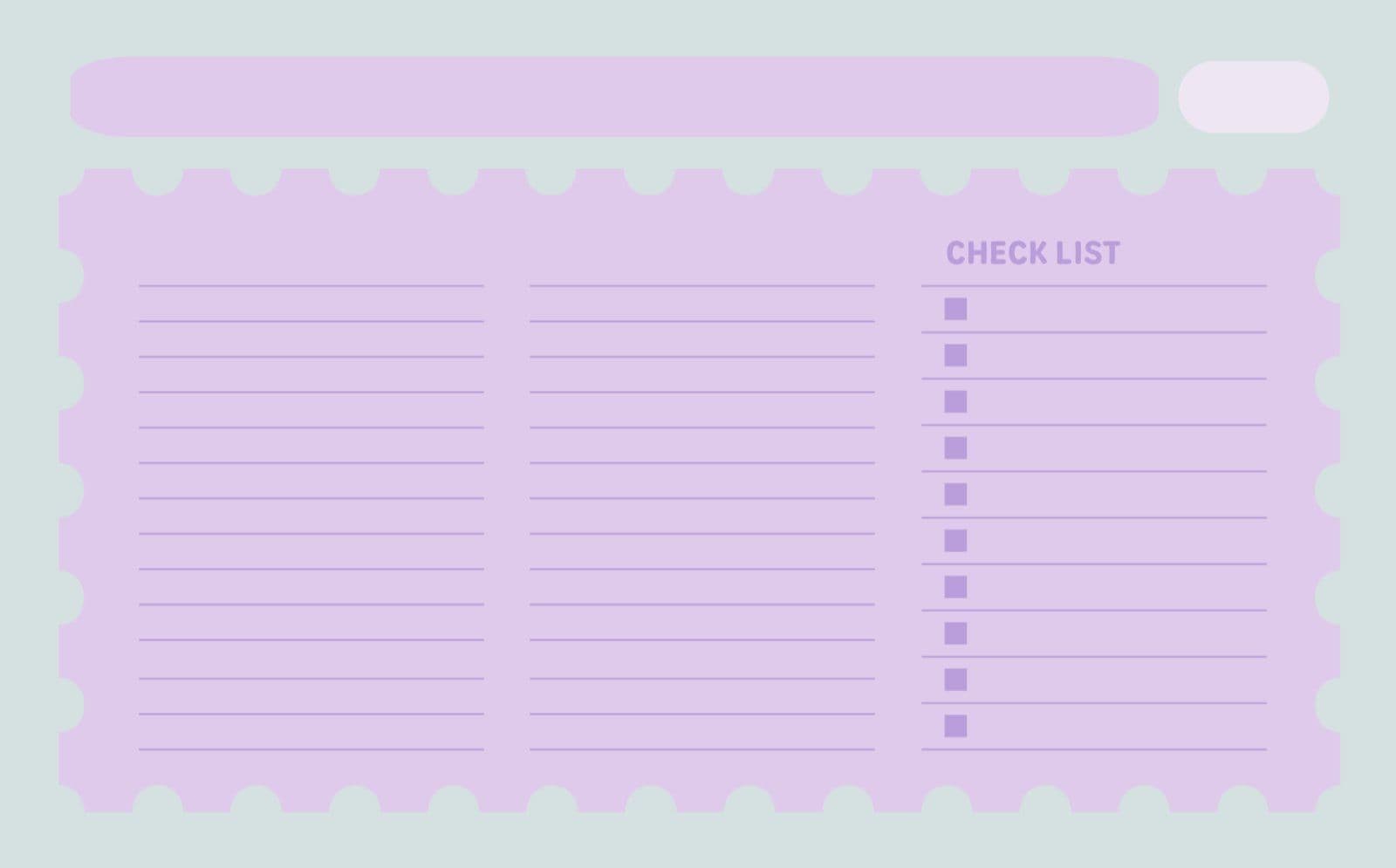 굿노트 속지 CHECK LIST