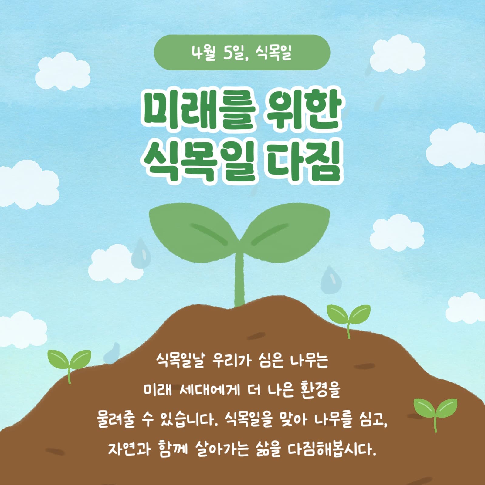 식목일의 모든 것 카드뉴스
