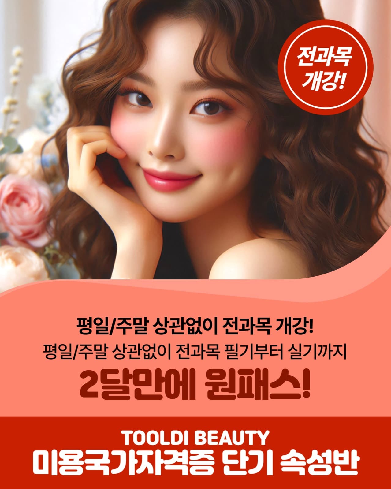 미용국가자격증 단기 속성반