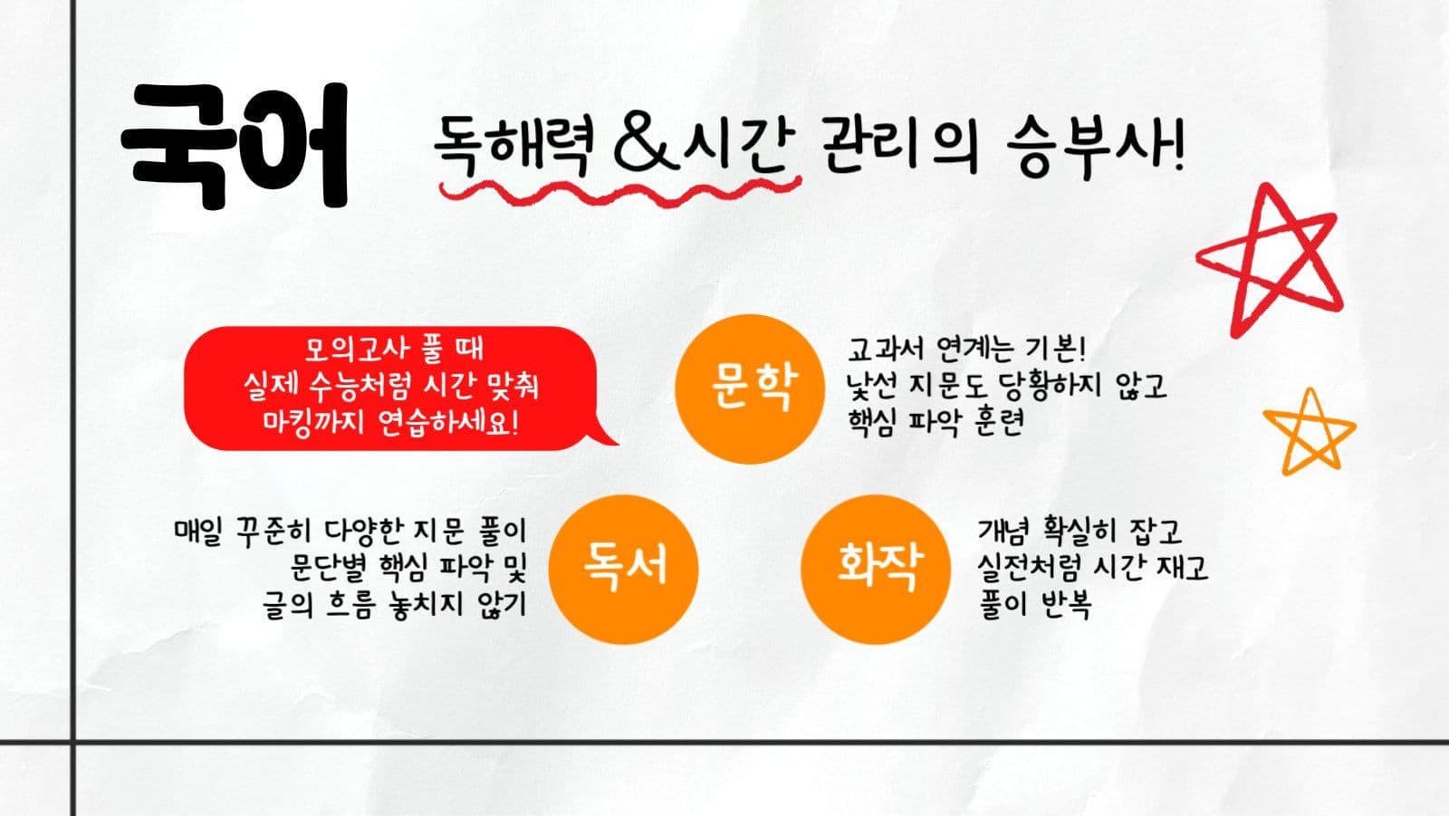 수능 100일 공부법 ppt