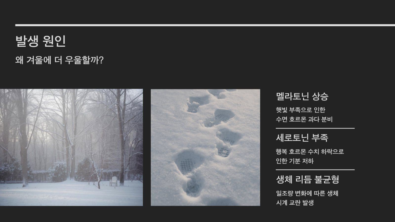 우울증 ppt 디자인