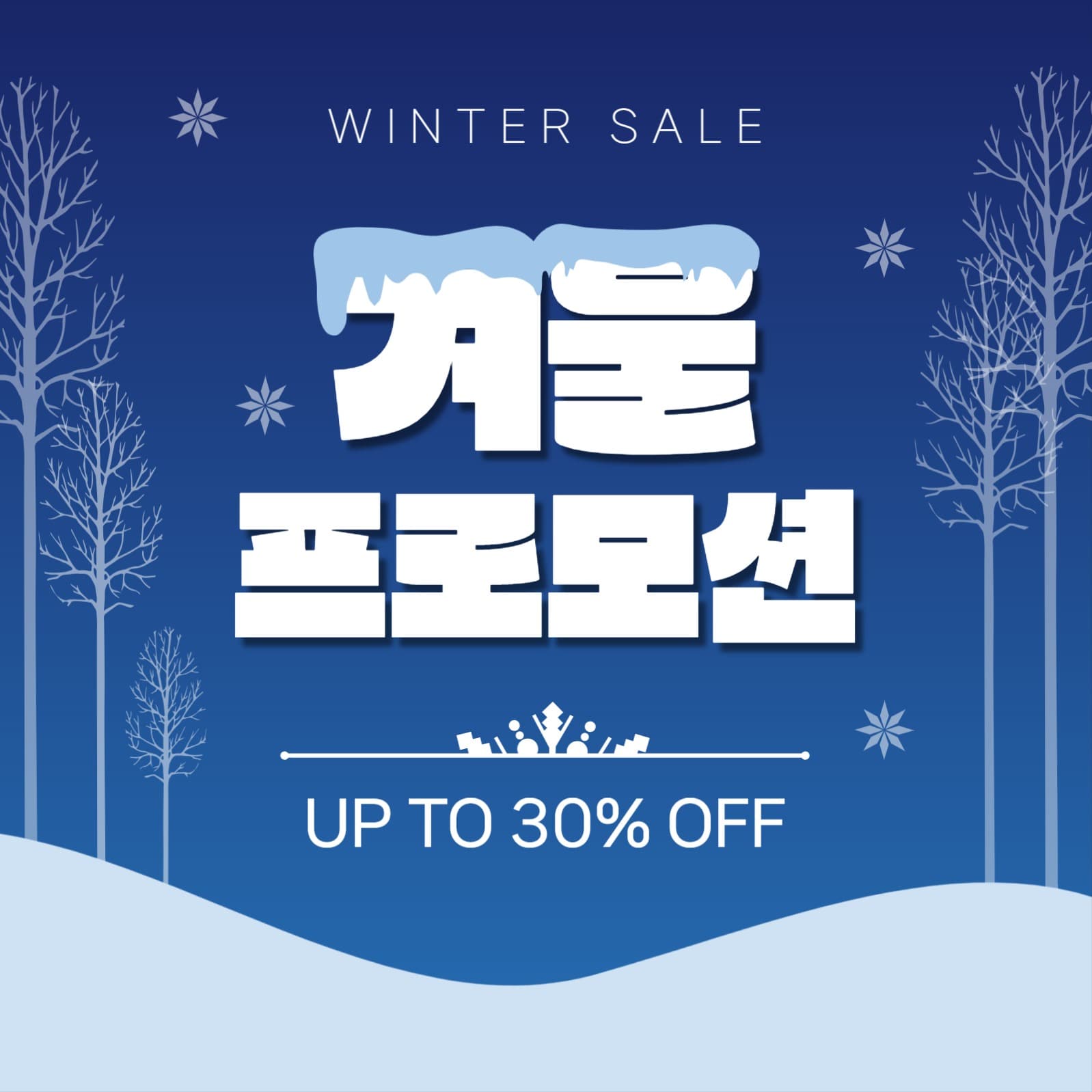 겨울프로모션