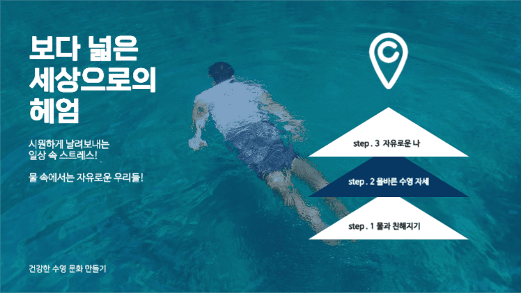 수영 문화 캠페인 제안 프레젠테이션