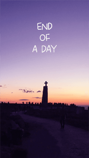 END OF A DAY 배경화면